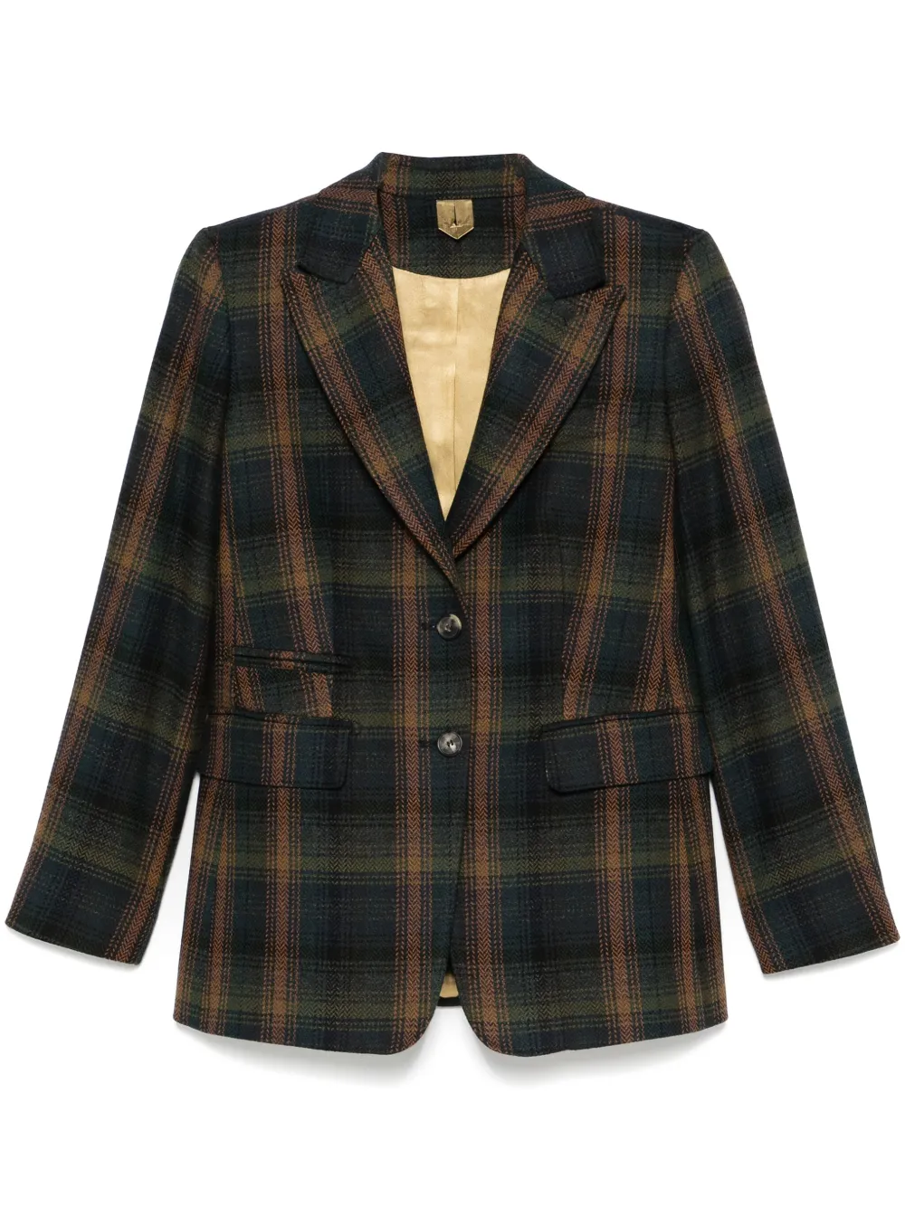 Shop Max Mara Venas Blazer In Green
