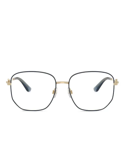 Dolce & Gabbana Eyewear geometric-frame glasses