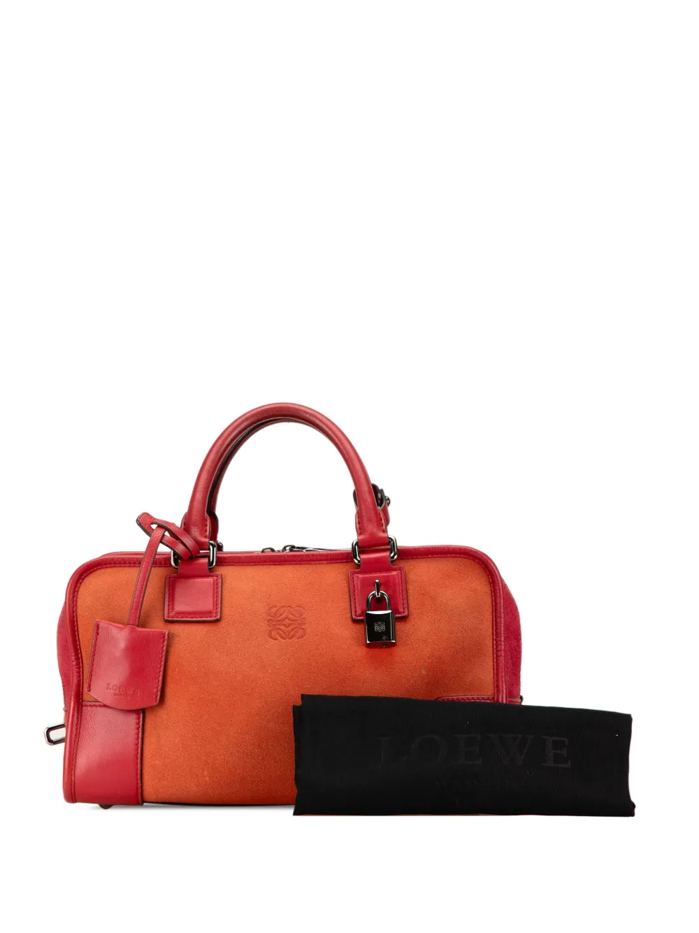 Loewe Pre-Owned 2013 アマソナ 28 ハンドバッグ | オレンジ