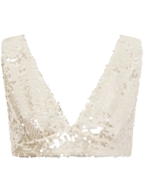 Haut brodé de sequins - Philosophy Di Lorenzo Serafini - Modalova