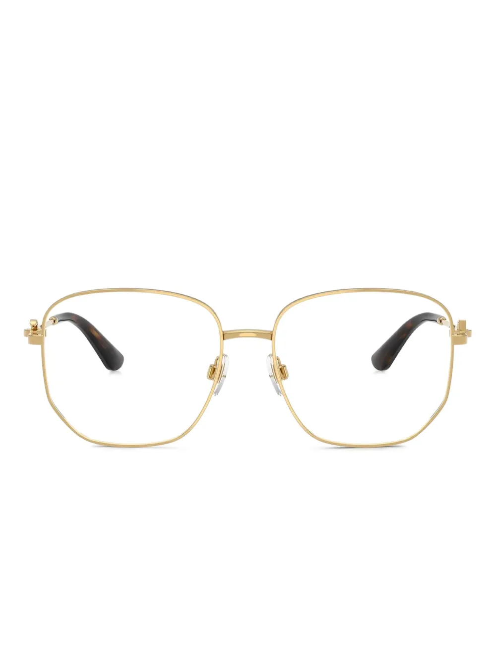 Dolce & Gabbana Eyewear Occhiali con montatura geometrica - Oro