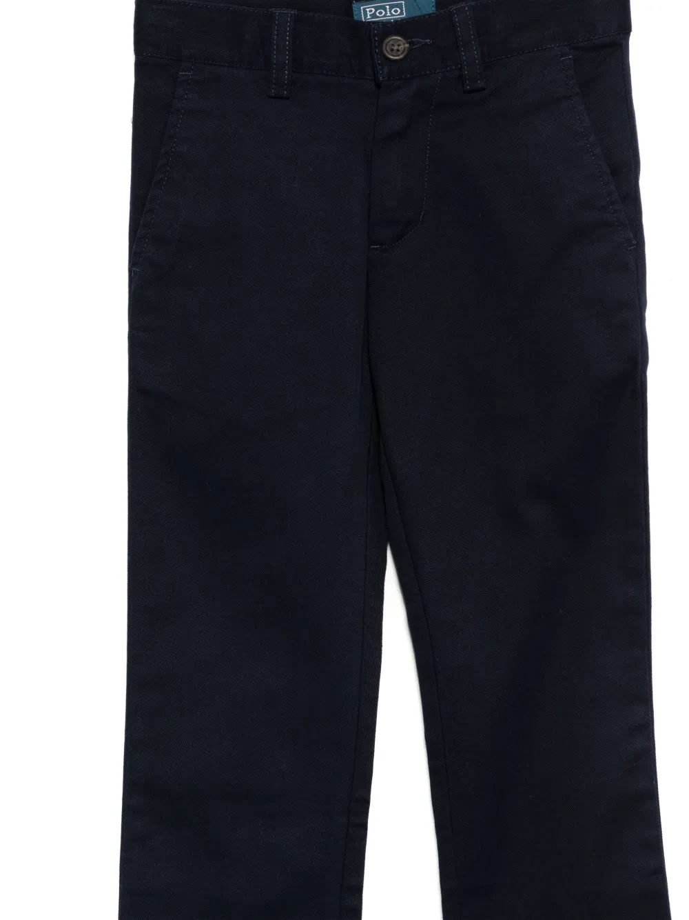POLO RALPH LAUREN KIDS Broek met geborduurd logo Blauw