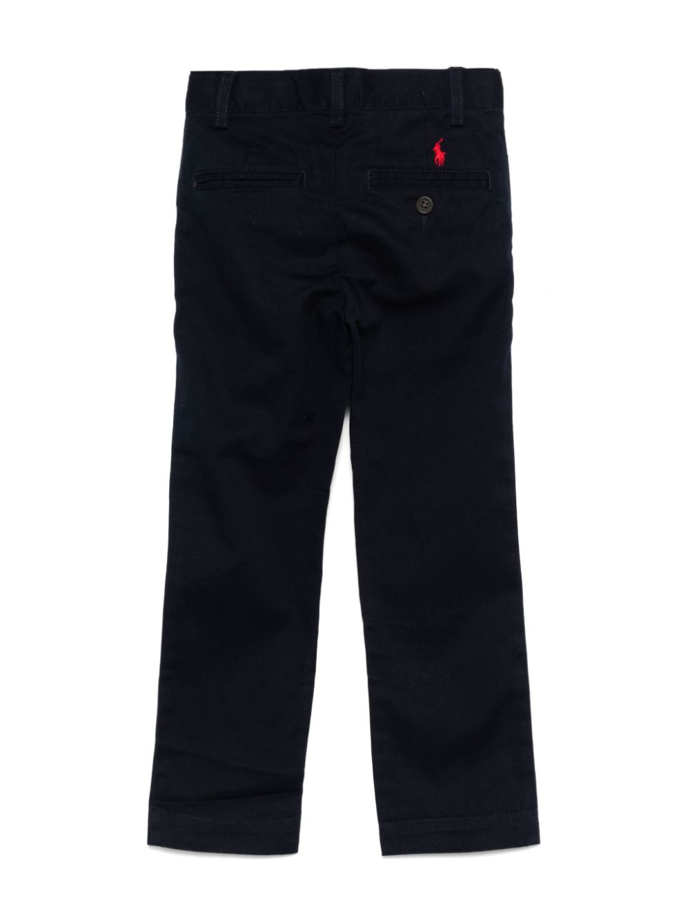 POLO RALPH LAUREN KIDS Polo Pony-embroidered trousers - Blue