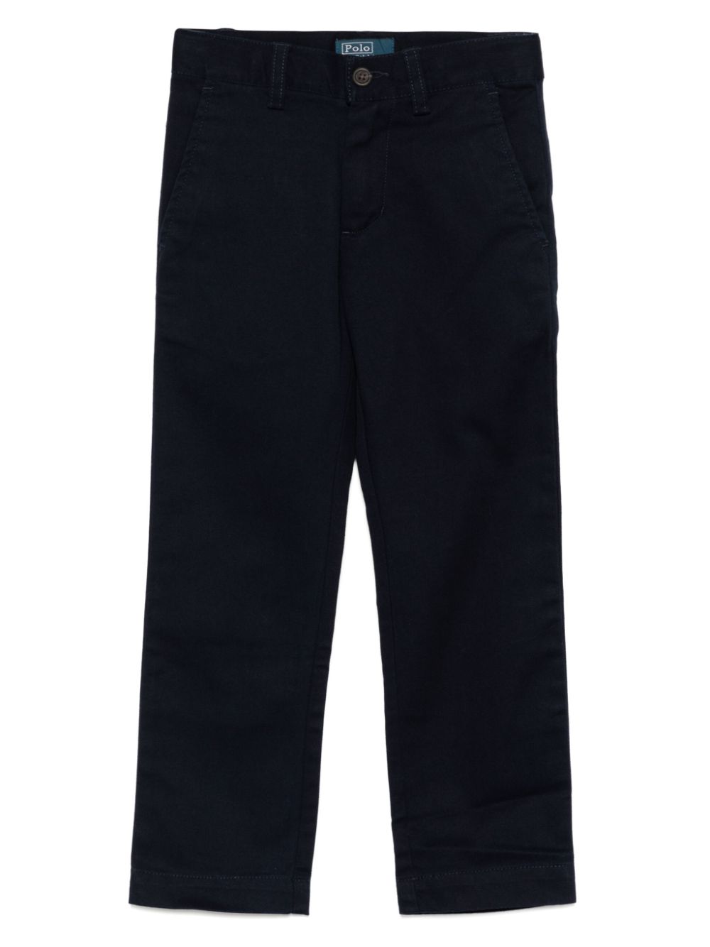 POLO RALPH LAUREN KIDS Broek met geborduurd logo Blauw