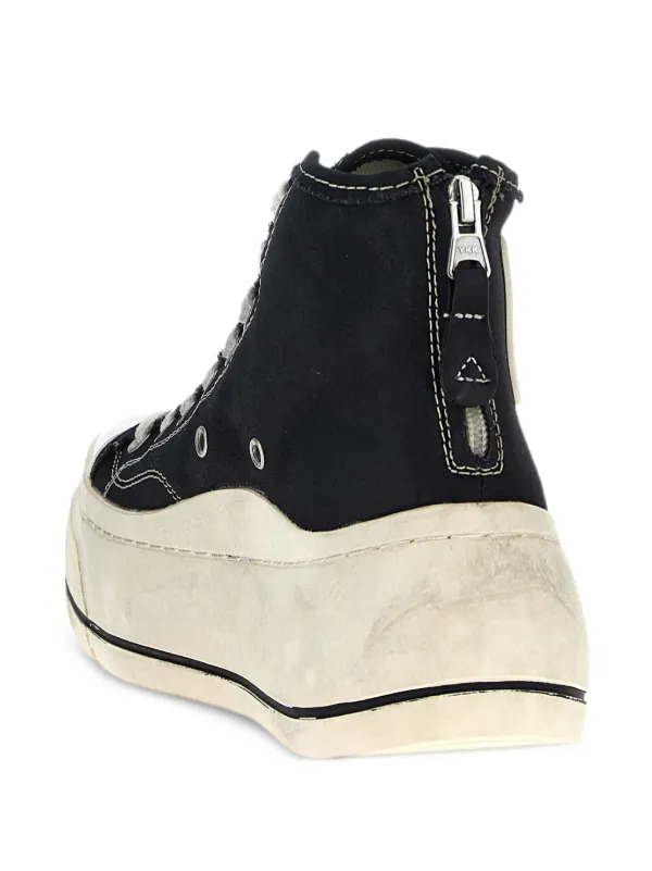 R13 Flatform Sneakers | Black | FARFETCH
