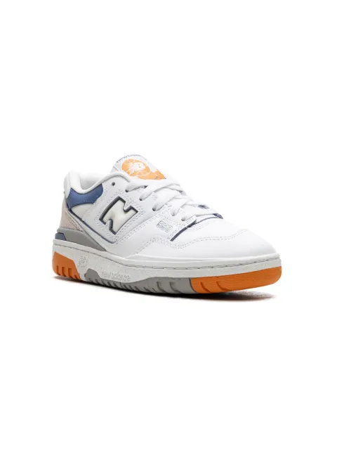 New Balance Kids 550 "White/Mercury Blue" sneakers