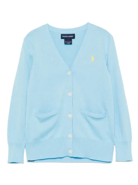 POLO RALPH LAUREN KIDS Polo Pony cardigan