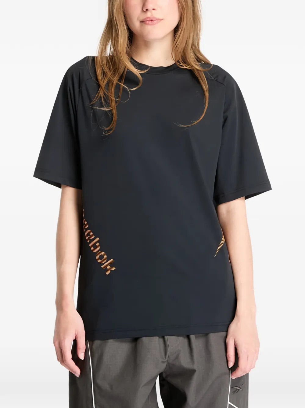Reebok Run T-shirt Zwart
