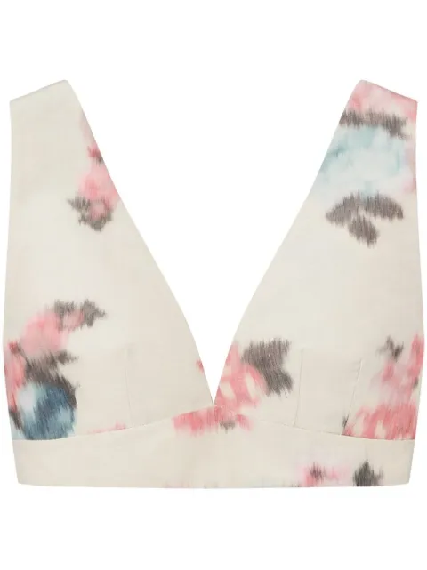 Philosophy Di Lorenzo Serafini V-neck floral top