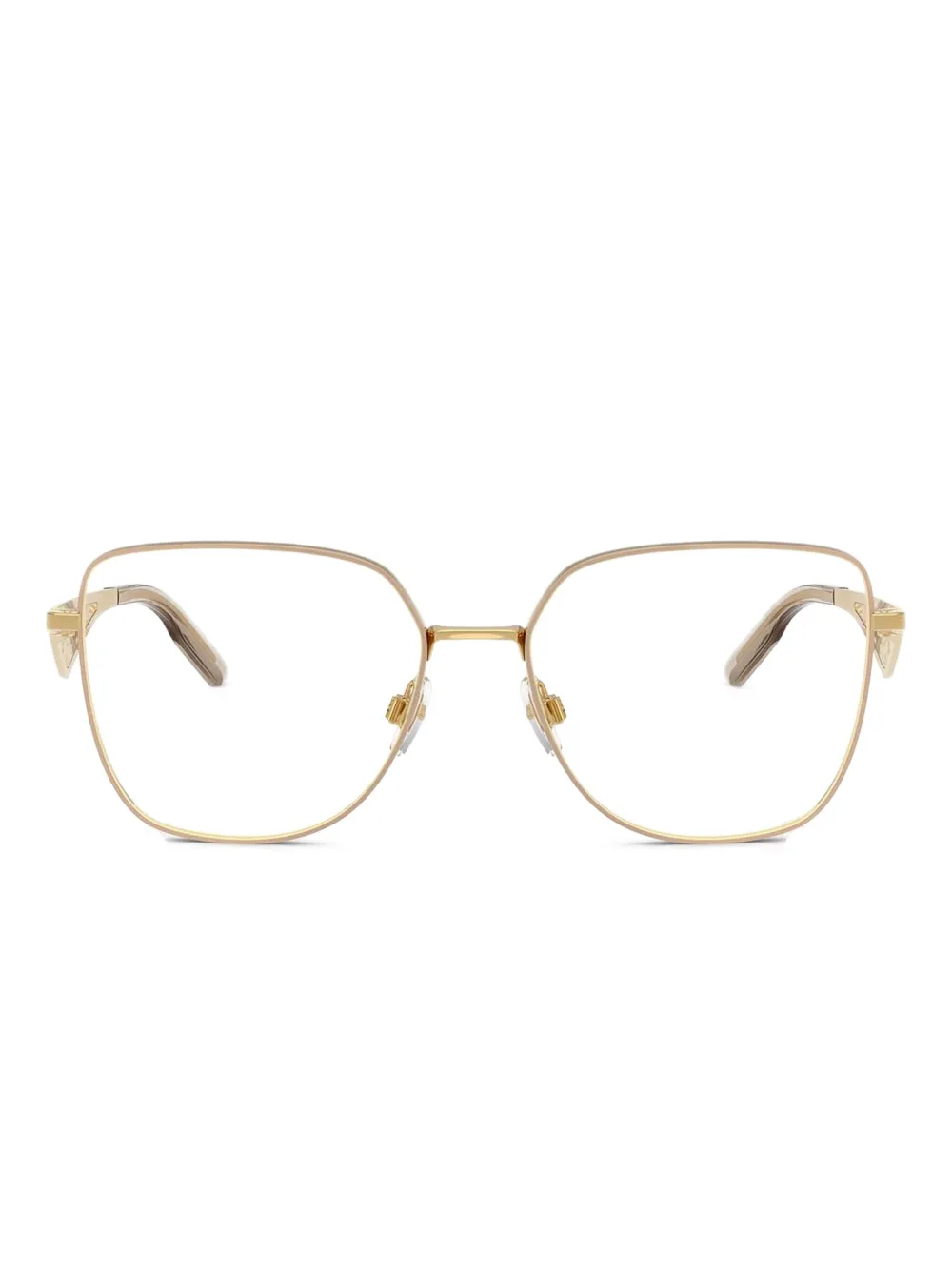 Dolce & Gabbana Eyewear Occhiali geometrici - Oro