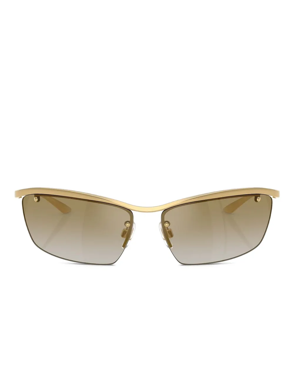 Dolce & Gabbana Eyewear shield-frame sunglasses | Yellow | Image 1