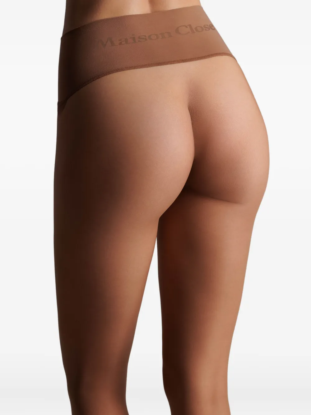 Maison Close Les Coquetteries legging Beige