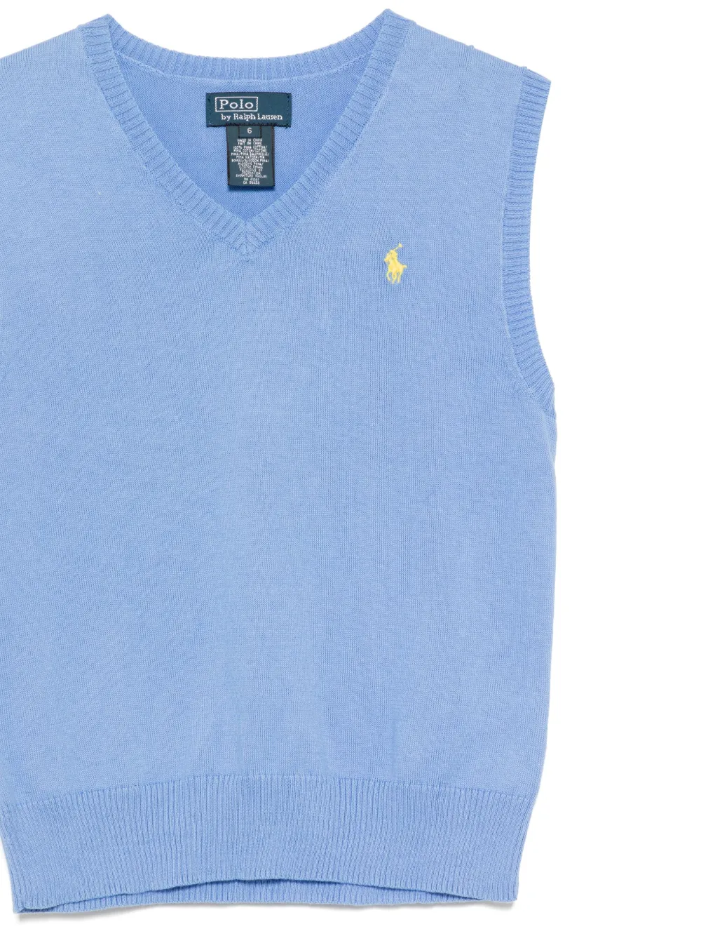 POLO RALPH LAUREN KIDS Top met borduurwerk Blauw