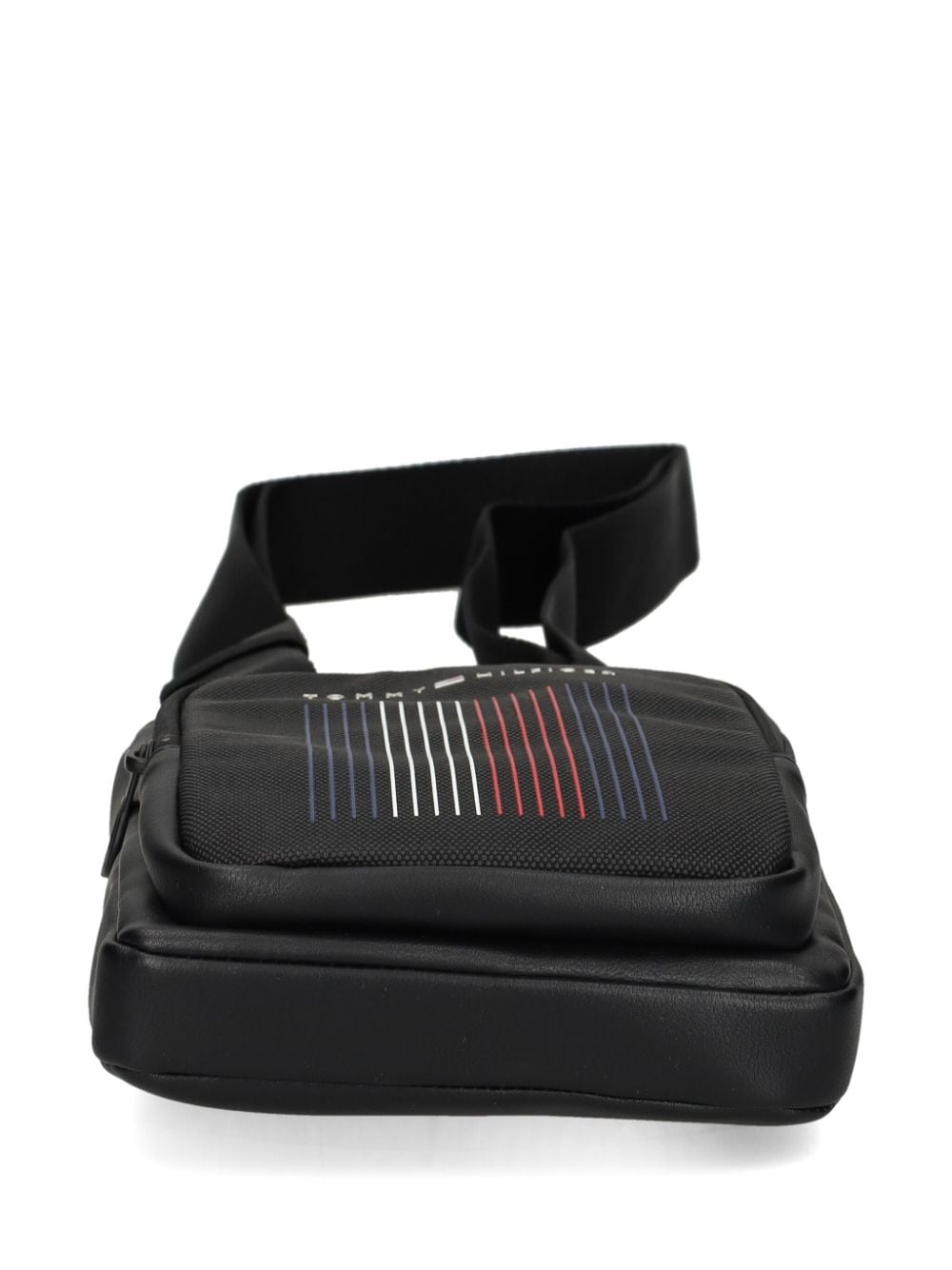 TOMMY HILFIGER LOGO-PRINT MESSENGER BAG 