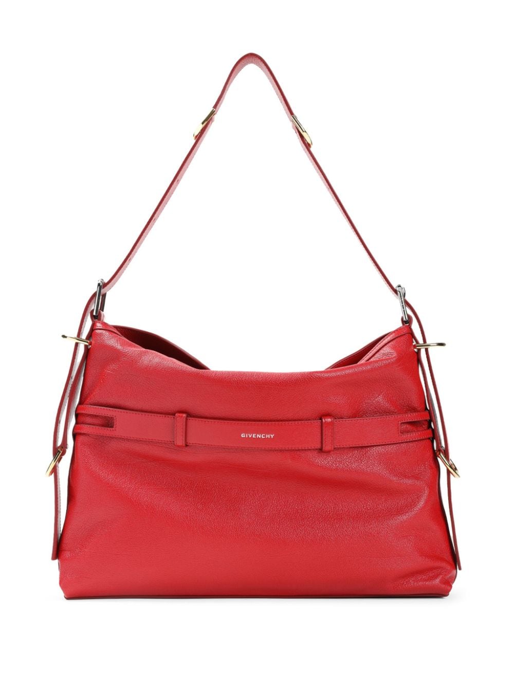 Shop Givenchy Voyou Tote Bag In Red