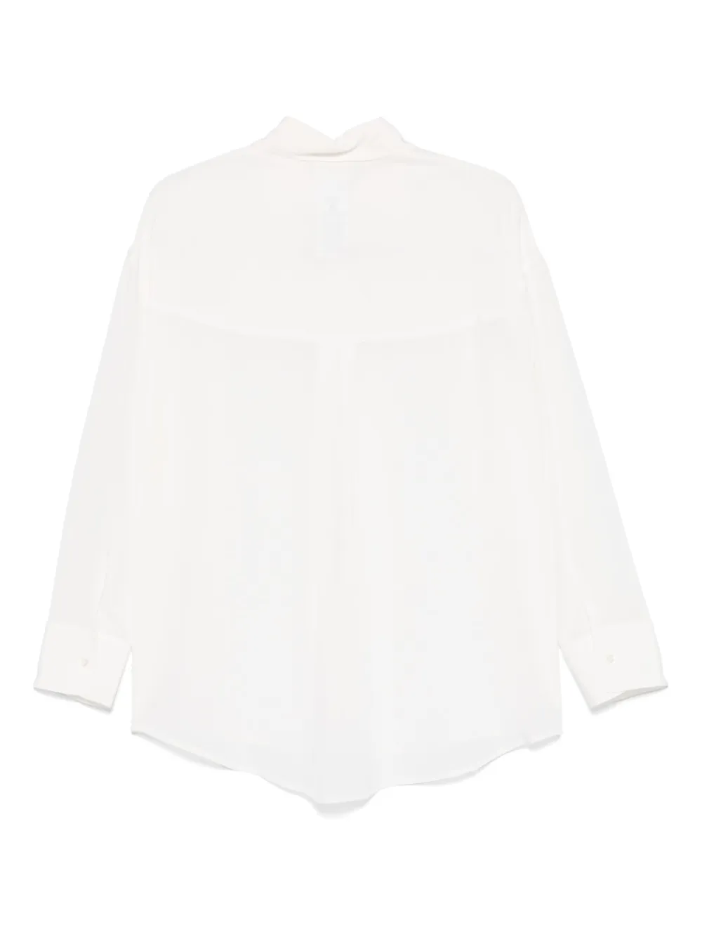 P.A.R.O.S.H. Zijden blouse - Wit