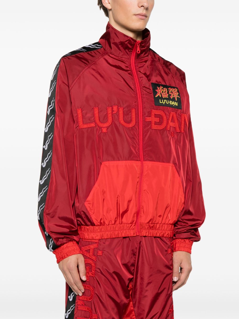 Shop Lựu Đạn L-d Windbreaker In Red