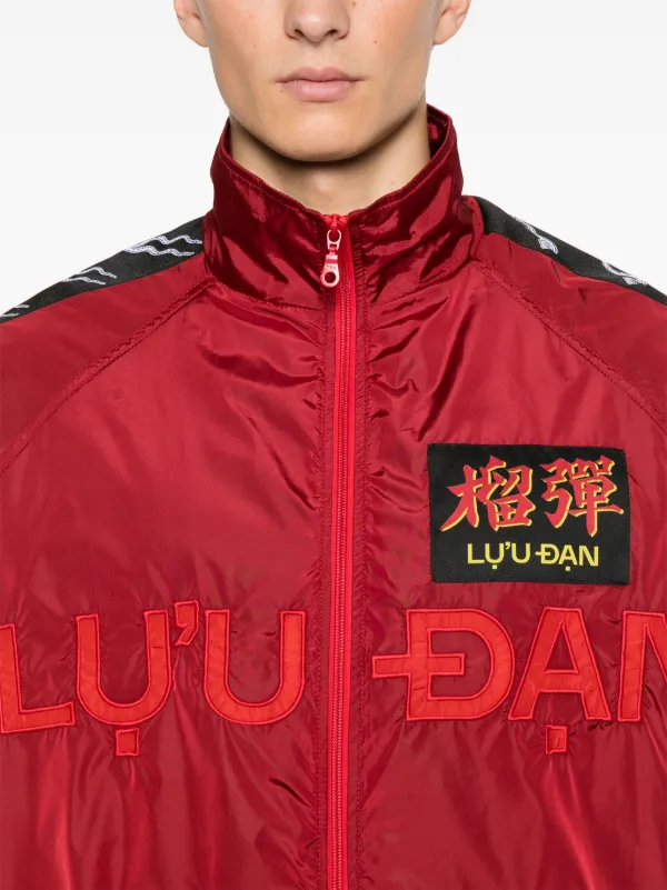 【関税込み】LU'U DAN レッド L-D ウインドブレーカー 242331M180005_1.jpg