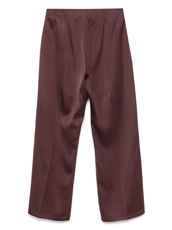 JILSANDER パンツ Jil Sander ツイル パンツ | パープル | FARFETCH JP