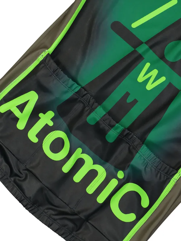 Walter Van Beirendonck Atomic サイクリングトップ | ブルー