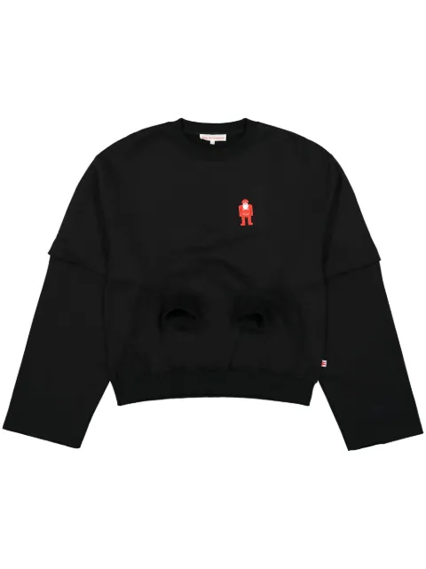 Walter Van Beirendonck sudadera Black Hole