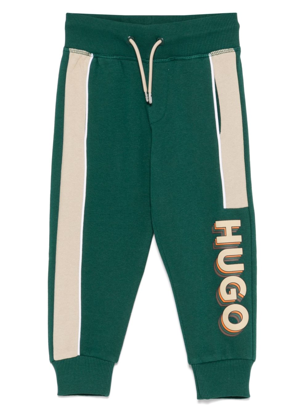 HUGO KIDS Trainingsbroek met logoprint Groen