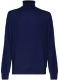 Fay turtleneck wool jumper - Blue