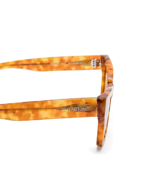 Off-White Cincinnati Sunglasses | Brown | FARFETCH JO