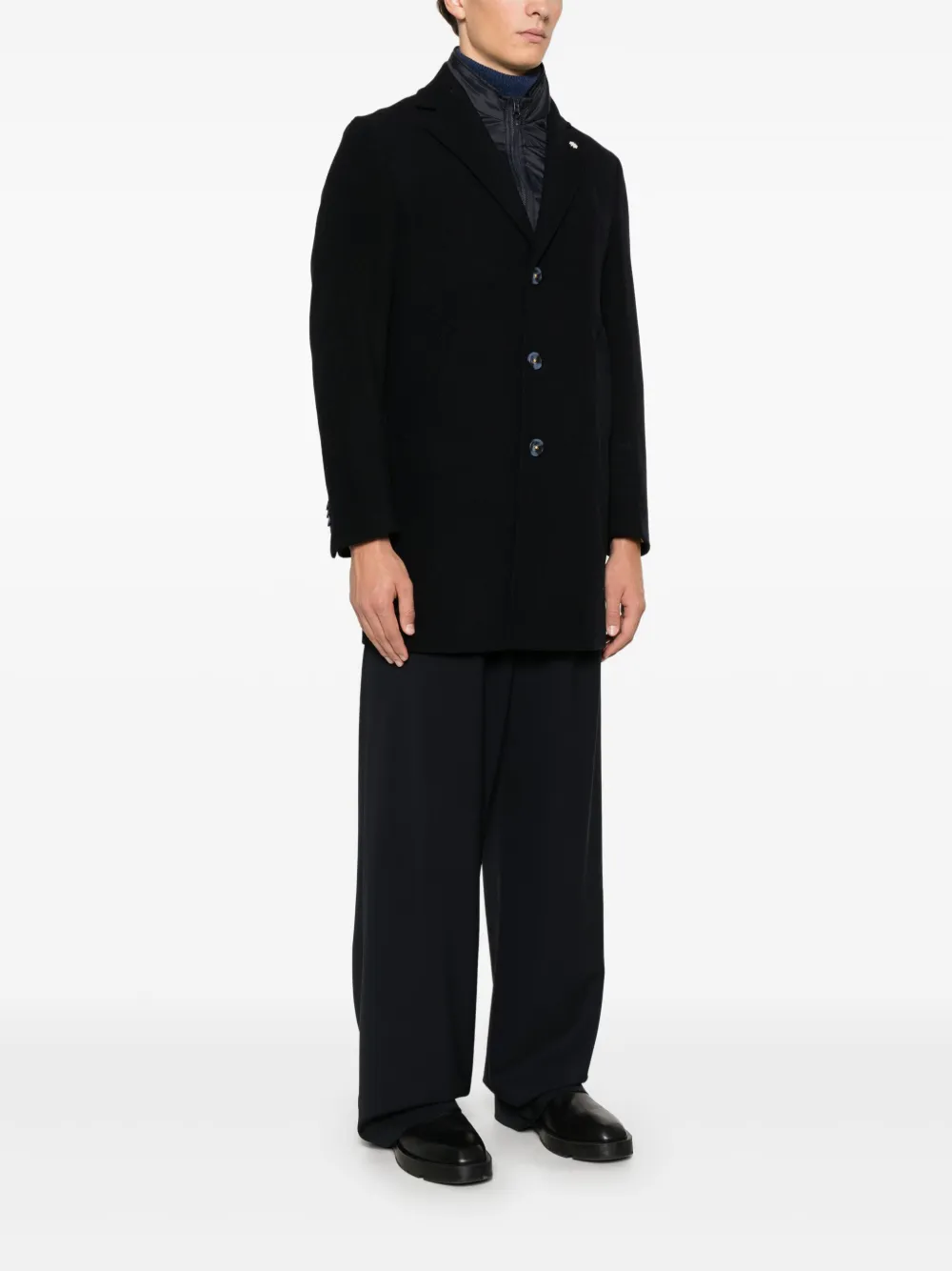 Manuel Ritz Twill jas Blauw