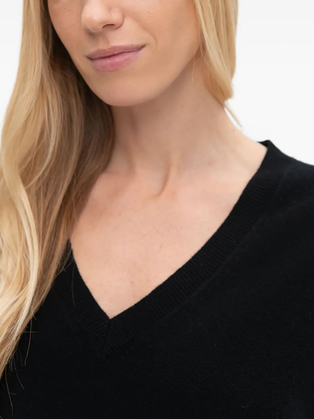 Max & Moi V-neck Jumper In Black