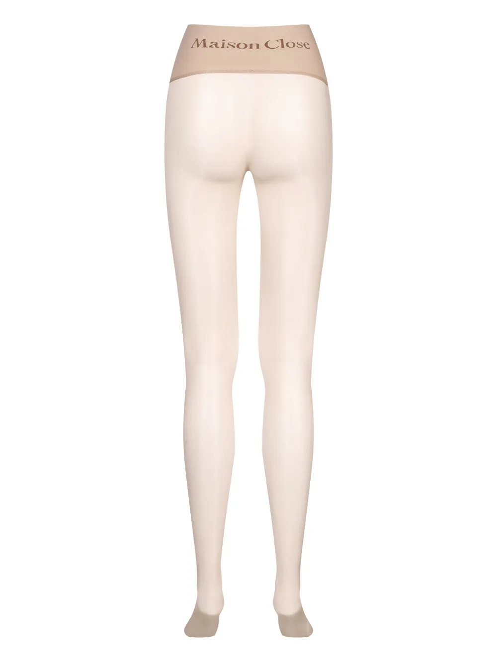 Maison Close Les Coquetteries Signature naadloze 20D panty Beige
