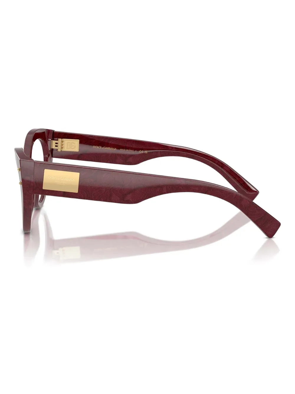 Dolce & Gabbana Eyewear DG3403 Bordeaux Lace 3442 Bordeaux Lace