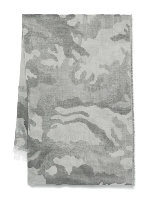 DONDUP camouflage-pattern scarf