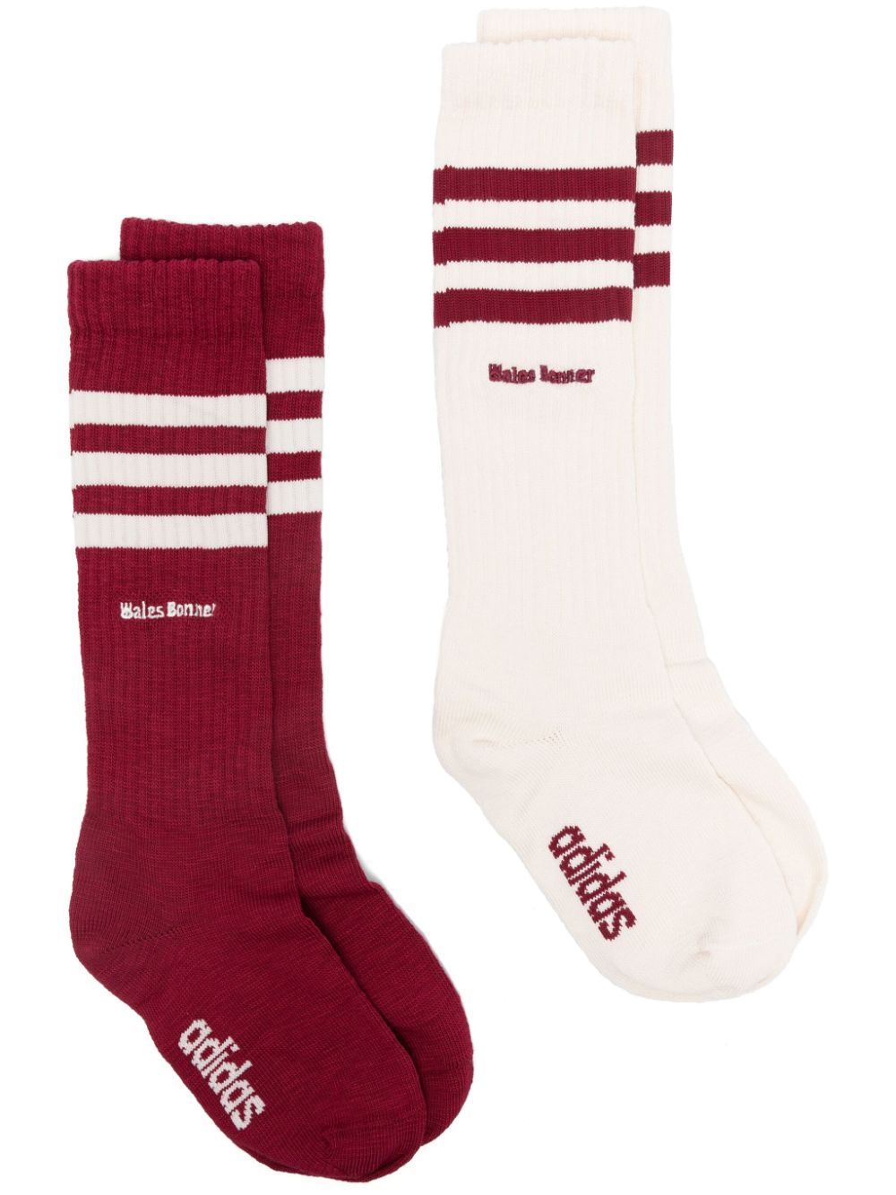 logo-embroidered socks (pack of two)