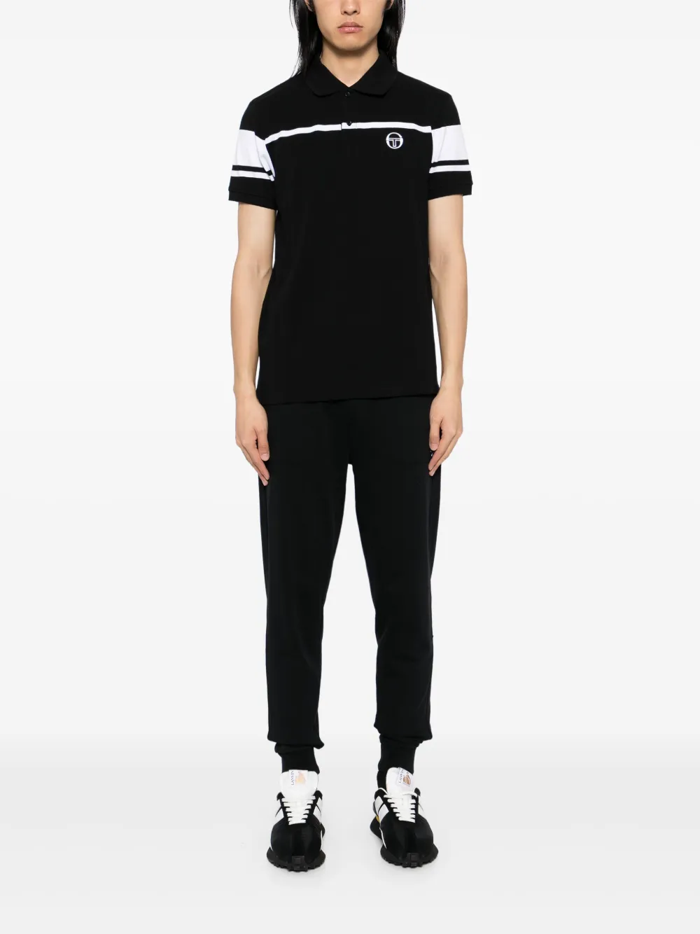 Sergio Tacchini Heath poloshirt - Zwart