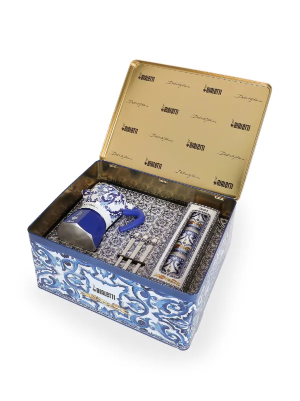 Dolce & Gabbana Medium Moka Box | Blue | FARFETCH
