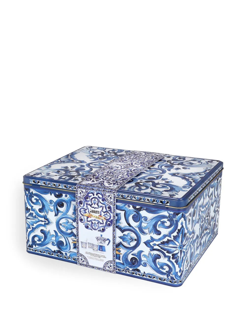 Dolce & Gabbana Large Bialetti Espresso Kit In Blue