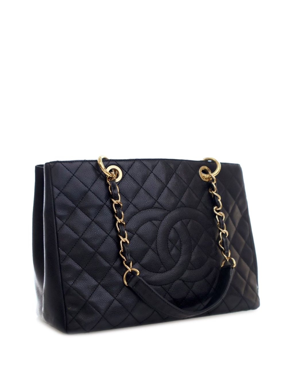 CHANEL 2009-2010 Caviar Grand Shopping tote bag Women