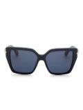 Ferragamo square-frame sunglasses - Blue