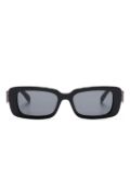 Ferragamo rectangle-frame sunglasses - Black