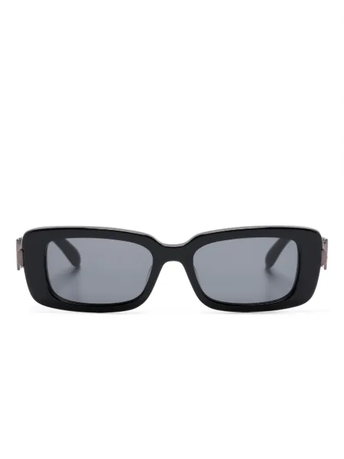 Lunettes de soleil à monture rectangulaire - Ferragamo Eyewear - Modalova