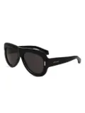 Ferragamo Eyewear pilot-frame sunglasses - Black