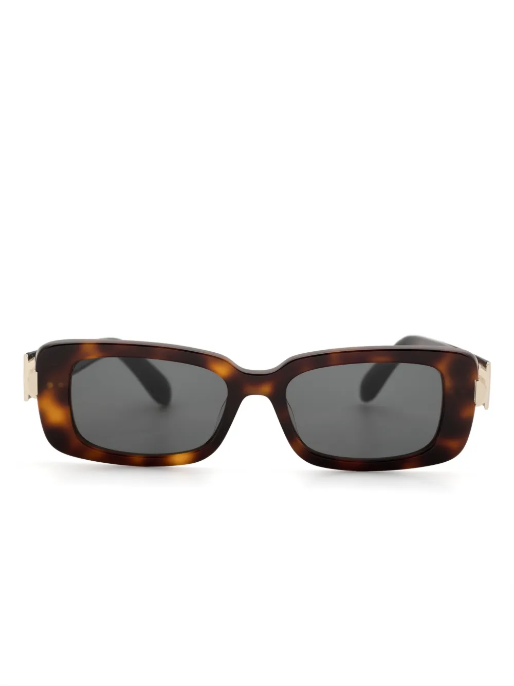 FERRAGAMO RECTANGLE-FRAME SUNGLASSES