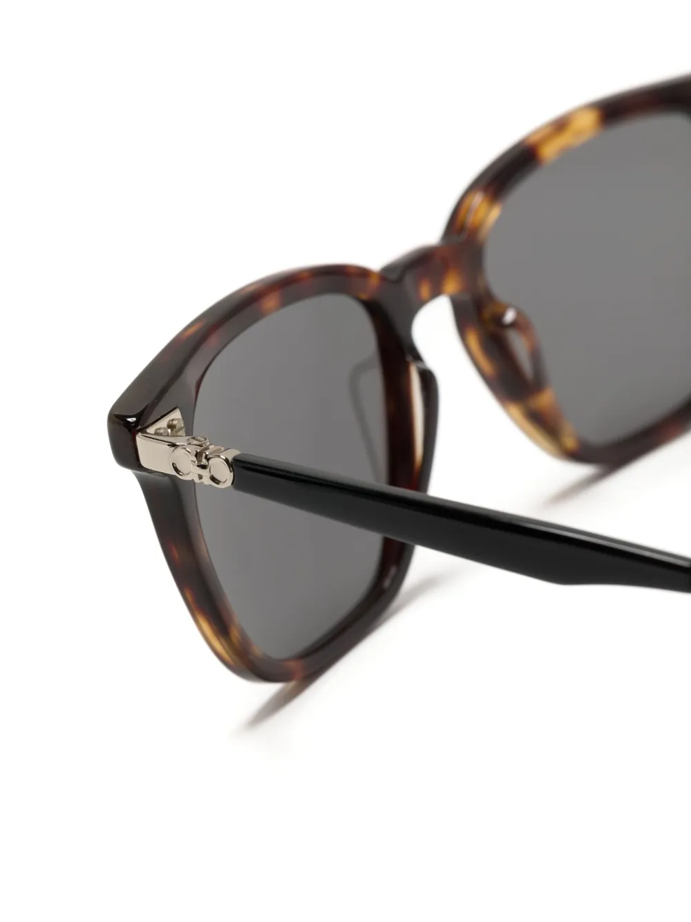 FERRAGAMO SQUARE-FRAME SUNGLASSES