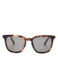 Ferragamo square-frame sunglasses - Brown