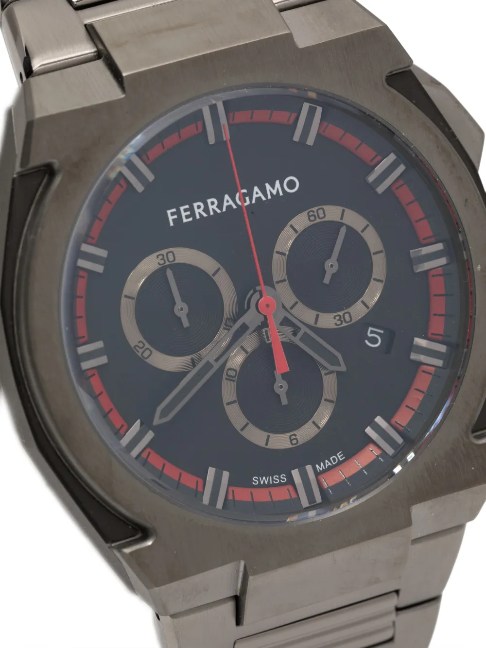 Ferragamo Supreme horloge - Zwart