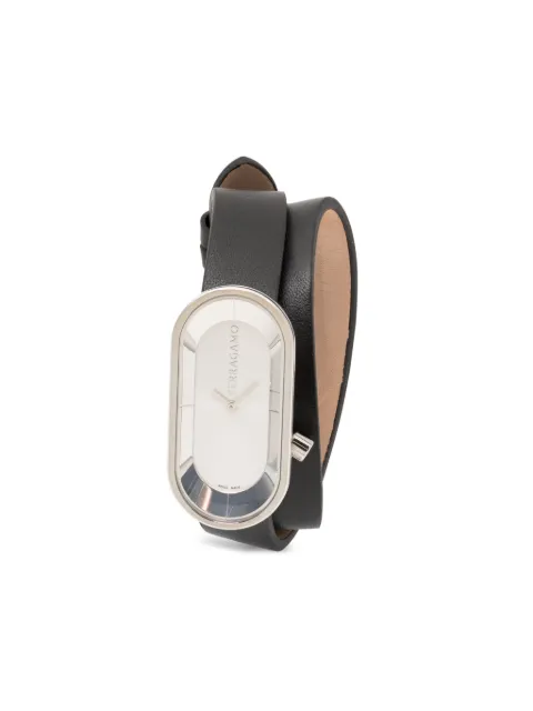 Ferragamo reloj con diseño curvo