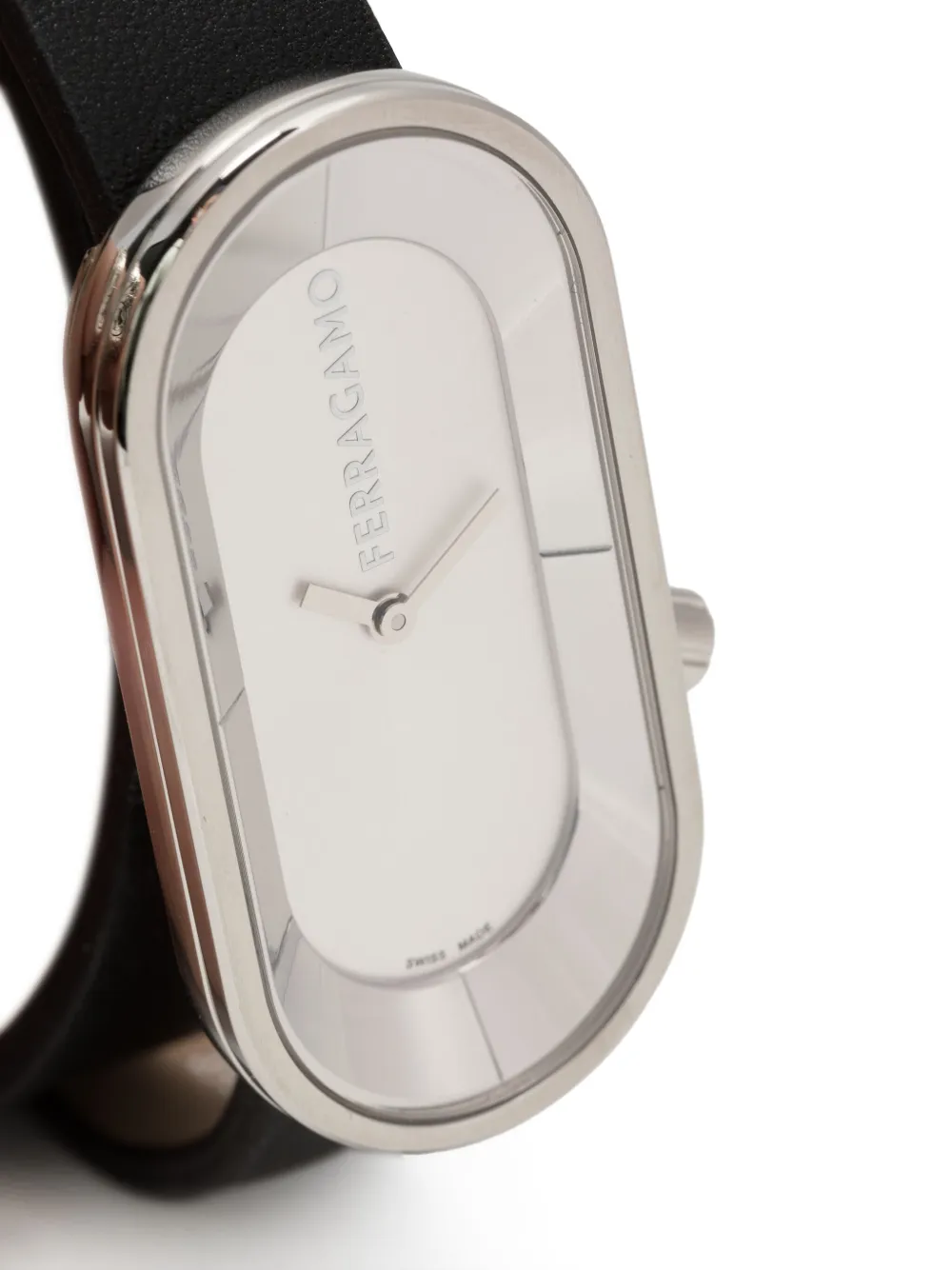 Ferragamo Curve horloge - Zwart