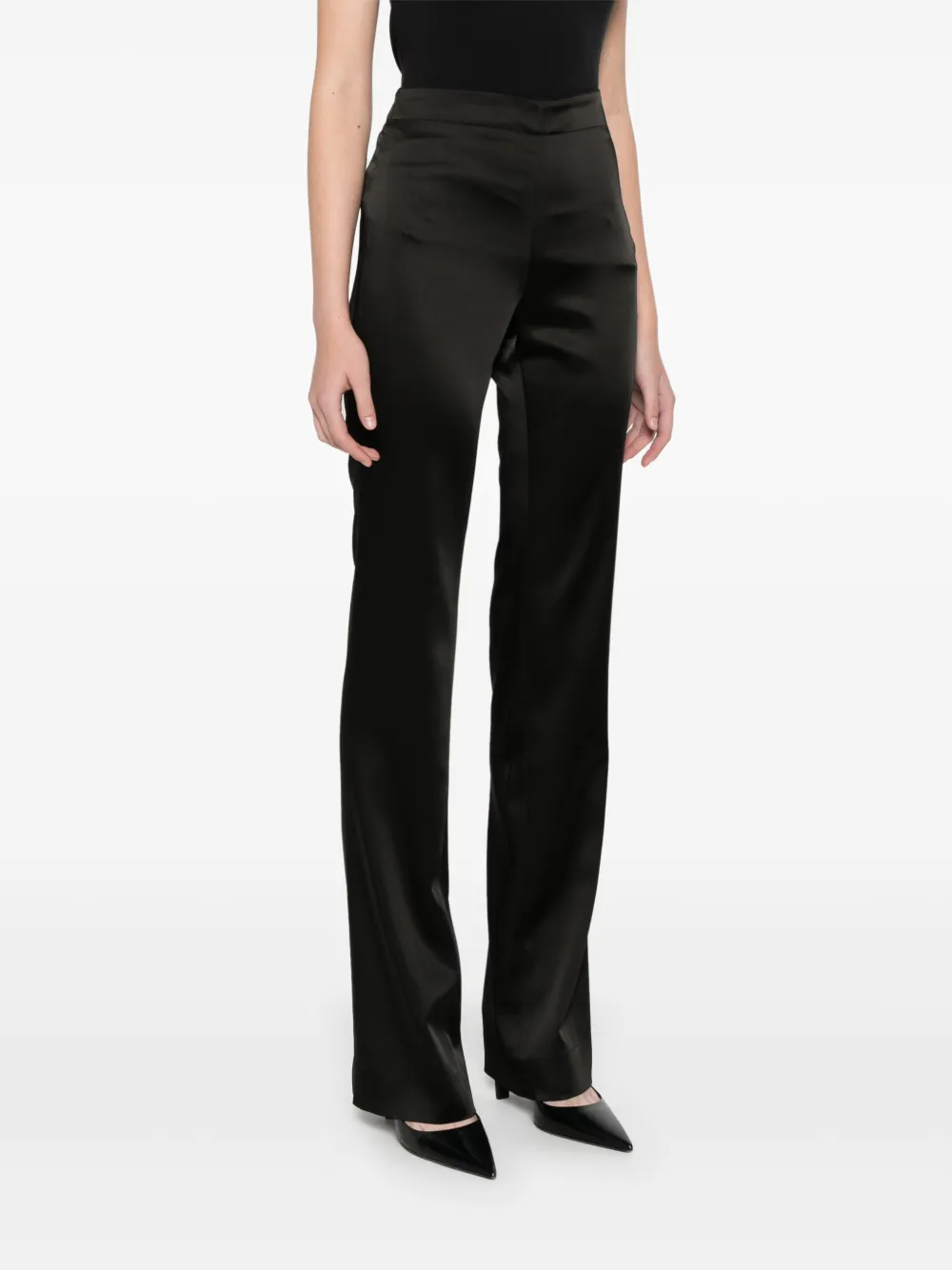 Balenciaga High waist broek Zwart