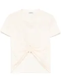 Parlor ring-detail T-shirt - Pink